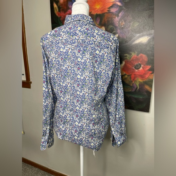 J.Crew x Liberty London Floral Shirt June's Meadow Print Button Down Shirt 8 - Picture 5 of 9